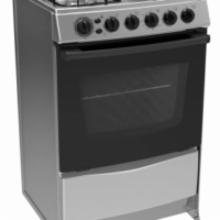 cuisiniére arcodym 4feux inox ventilée