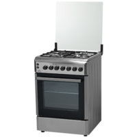 cuisiniére raylan 4 feux inox ventilée