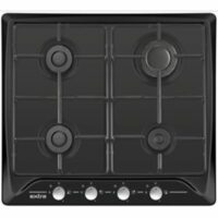 plaque de cuisson extra 4 feux noire